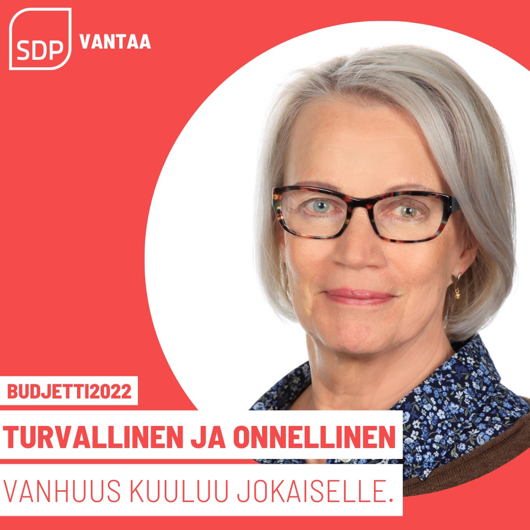 Pirkko Letto: Turvallinen ja onnellinen vanhuus kuuluu jokaiselle