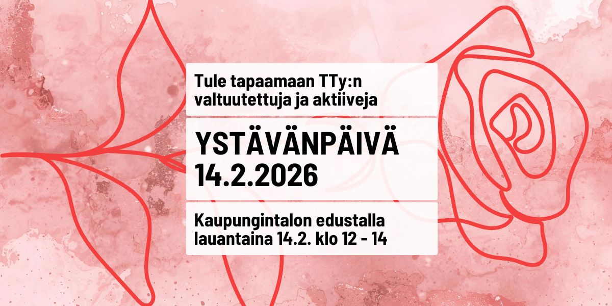 Nähdään ystävänpäivänä kaupungintalolla!