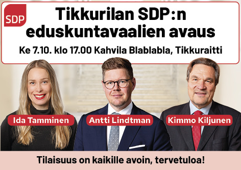 Eduskuntavaalien avaustilaisuus 7.10.